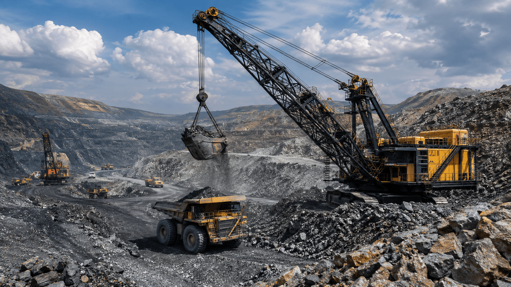 Mining and mineral supply operations